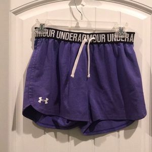 Purple Under Armor Shorts